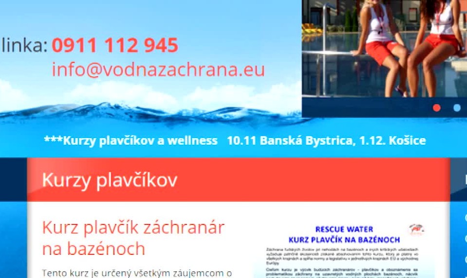 Neoprávnené podnikanie Vodnej záchrannej služby