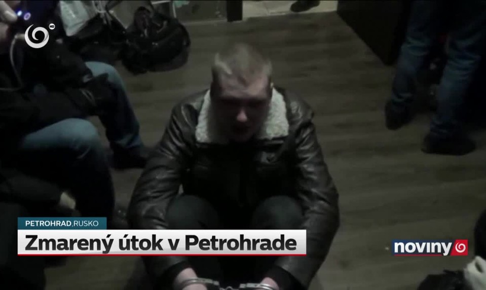 Zmarený útok v Petrohrade