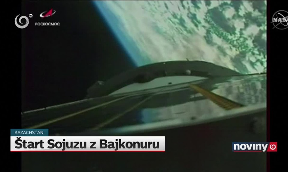 Štart Sojuzu z Bajkonuru