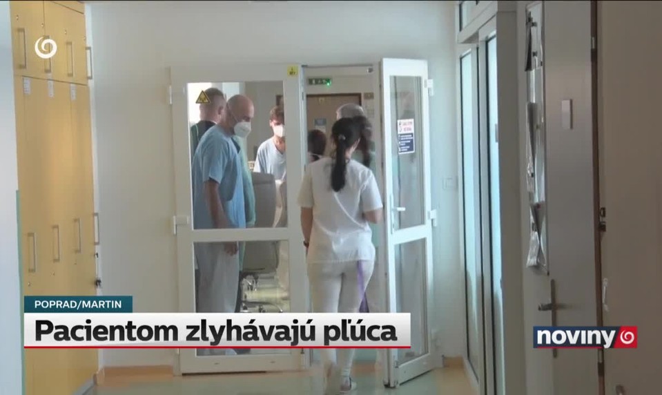 Pacientom zlyhávajú pľúca