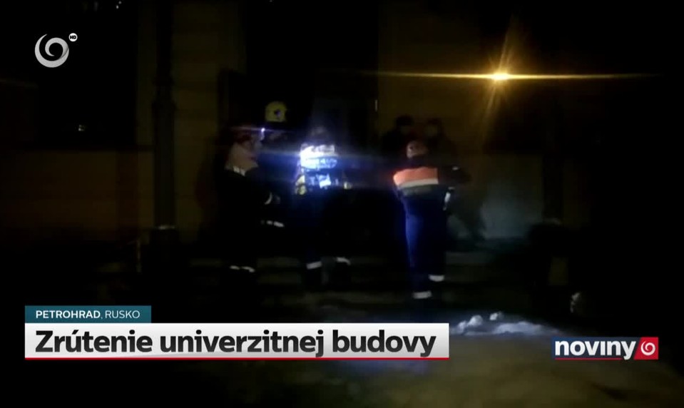 Zrútenie univerzitnej budovy