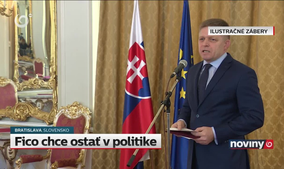 Fico chce ostať v politike