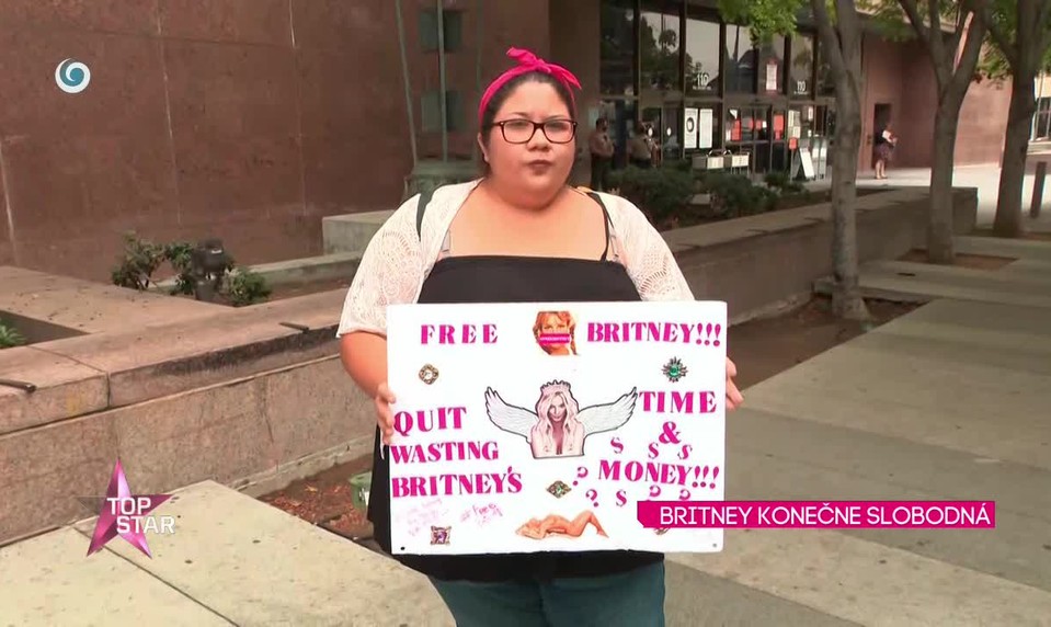BRITNEY KONEČNE SLOBODNÁ