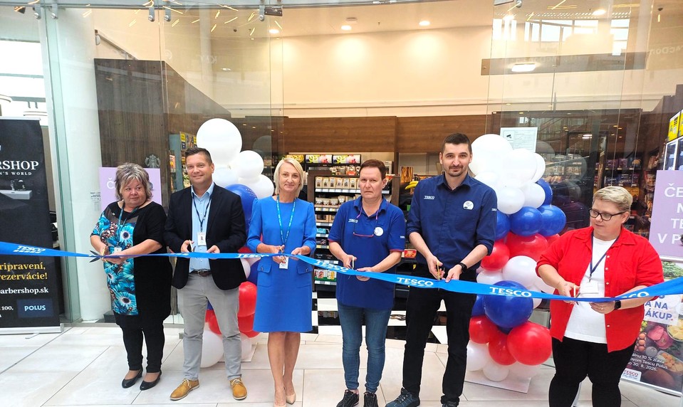 Tesco rozširuje svoju sieť na 187 obchodov. V Bratislave otvára Tesco Expres v Poluse aj v Devínskej Novej Vsi