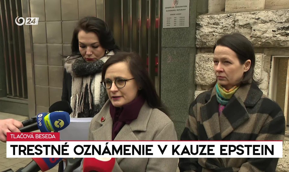 PS podáva trestné oznámenie v kauze Epstein. Vláde vyčíta cynizmus, žiada ochranu obetí