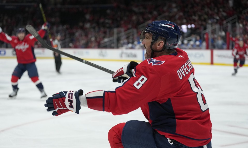 Ovečkin strelil 900. gól v NHL