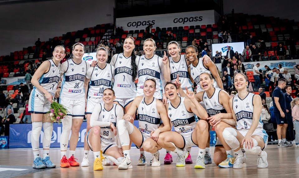 Slovenské basketbalistky zostávajú v hre o postup na budúcoročné ME
