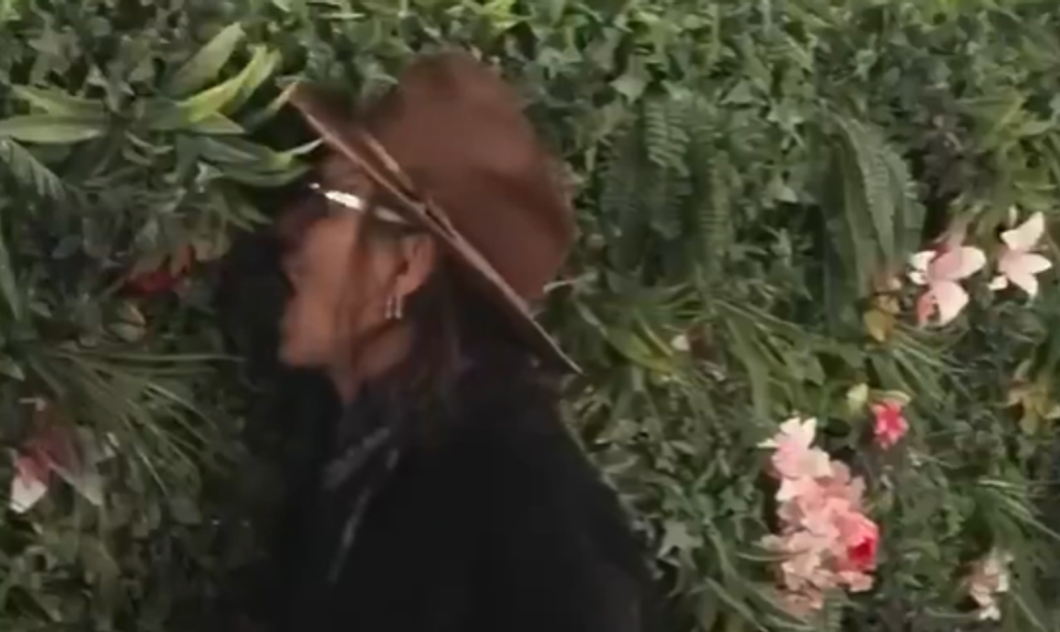 Zbláznil sa? Johnny Depp začal pred kamerami obžierať umelé rastliny na zelenej stene!