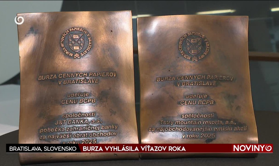 BURZA VYHLÁSILA VÍŤAZOV ROKA