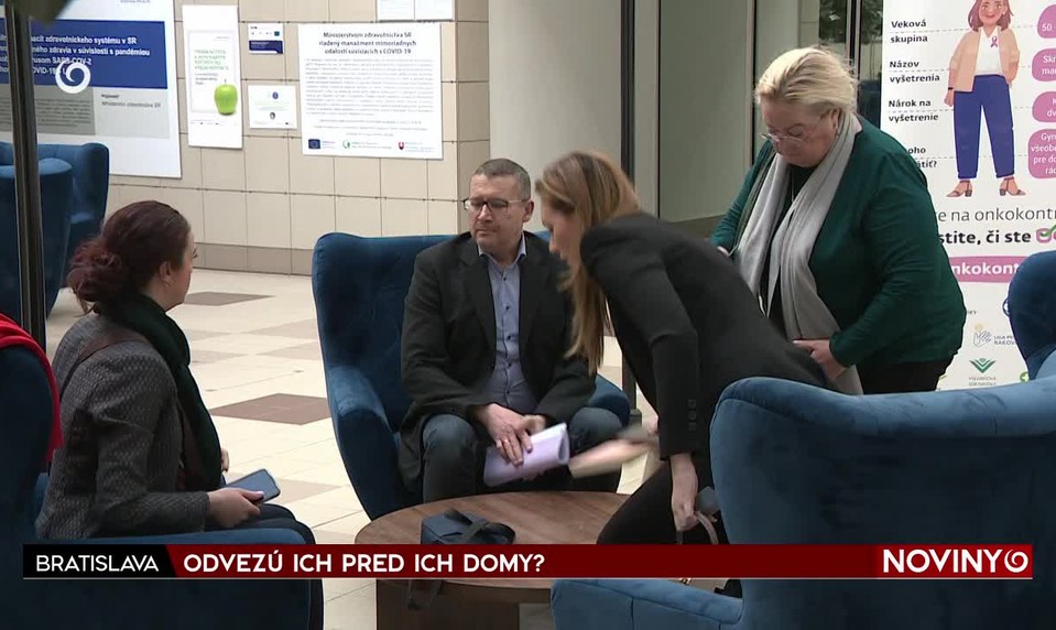 ODVEZÚ ICH PRED ICH DOMY?
