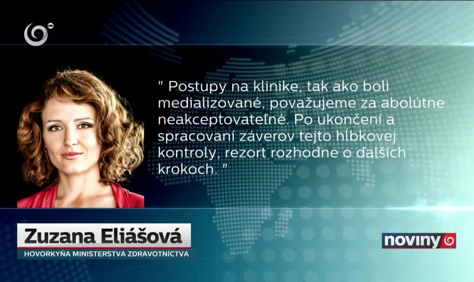 Nemocnica podala trestné oznámenie