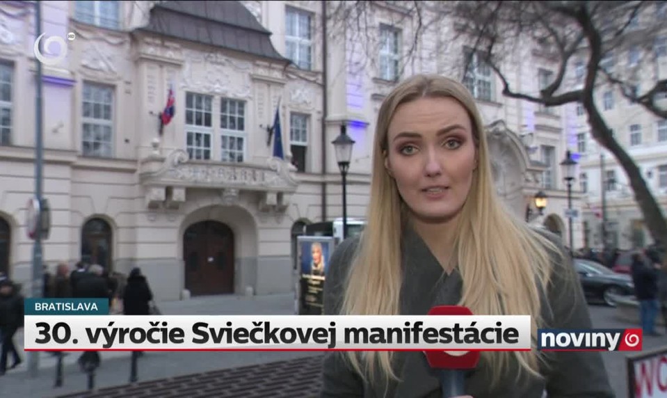 30. výročie Sviečkovej manifestácie