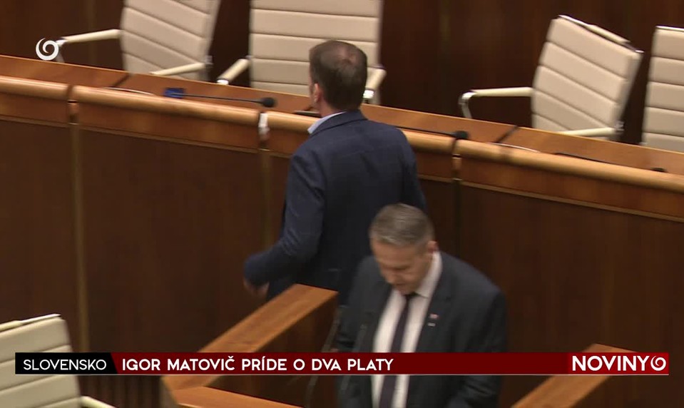 IGOR MATOVIČ PRÍDE O DVA PLATY
