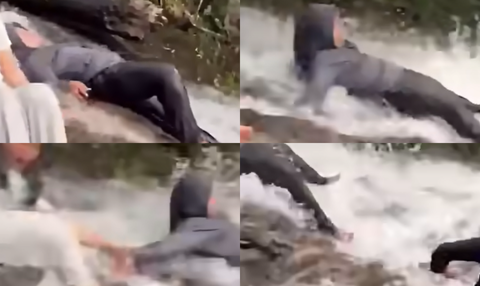 VIDEO: Mladá žena sa pošmykla na vodopáde, zomrela pred očami priateľov