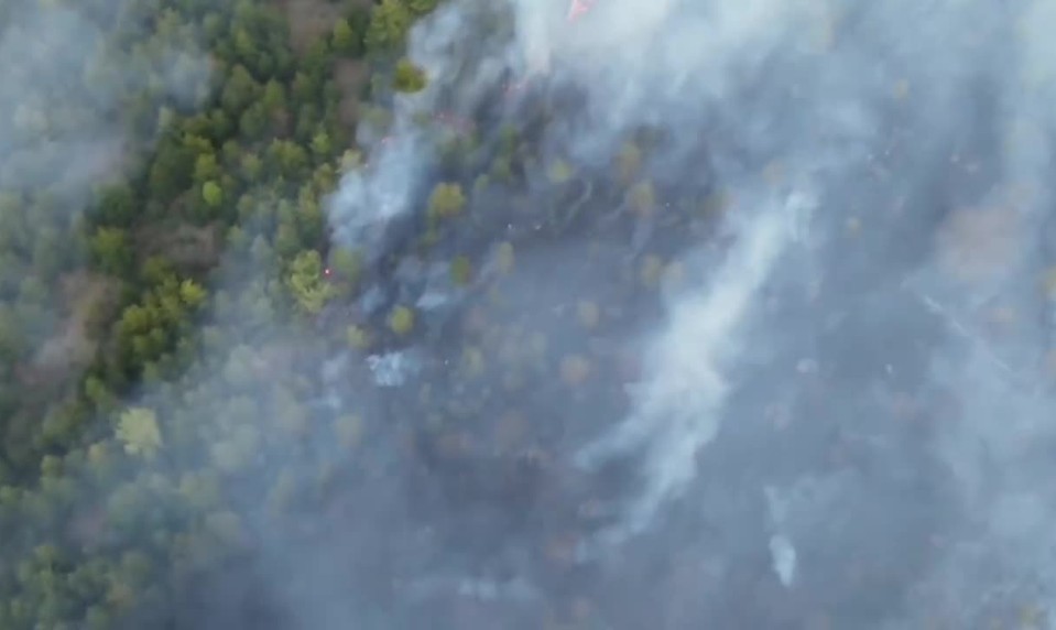 Rozsiahly požiar na Kysuciach: Oheň bolo vidieť na kilometre, hasiči bojovali celú noc