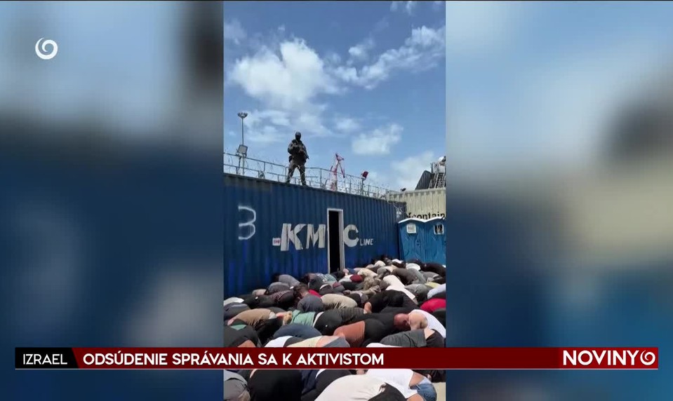 ODSÚDENIE SPRÁVANIA SA K AKTIVISTOM