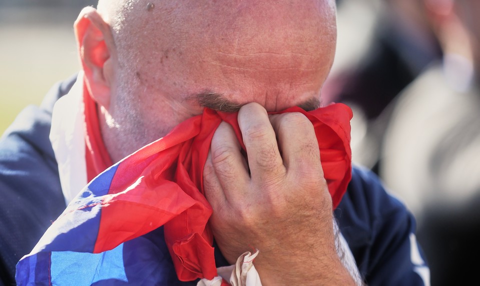 V Novom Sade desaťtisíce ľudí spomínali na obete zrútenej stanice