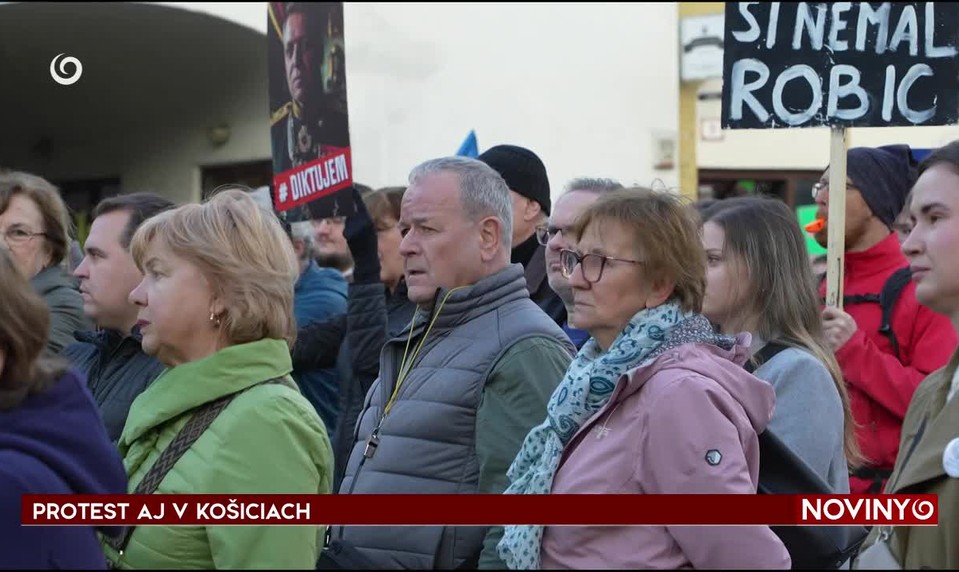 PROTEST AJ V KOŠICIACH
