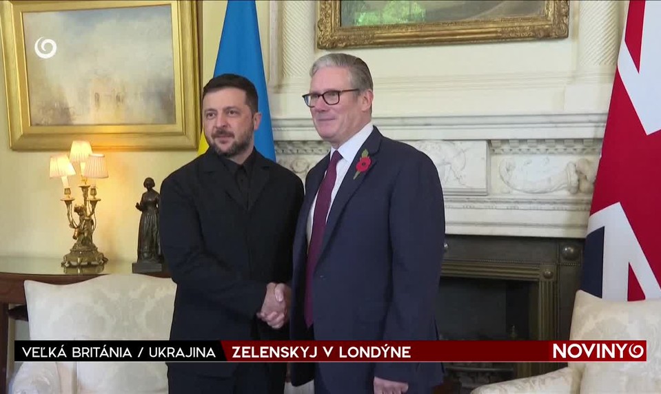 ZELENSKYJ V LONDÝNE