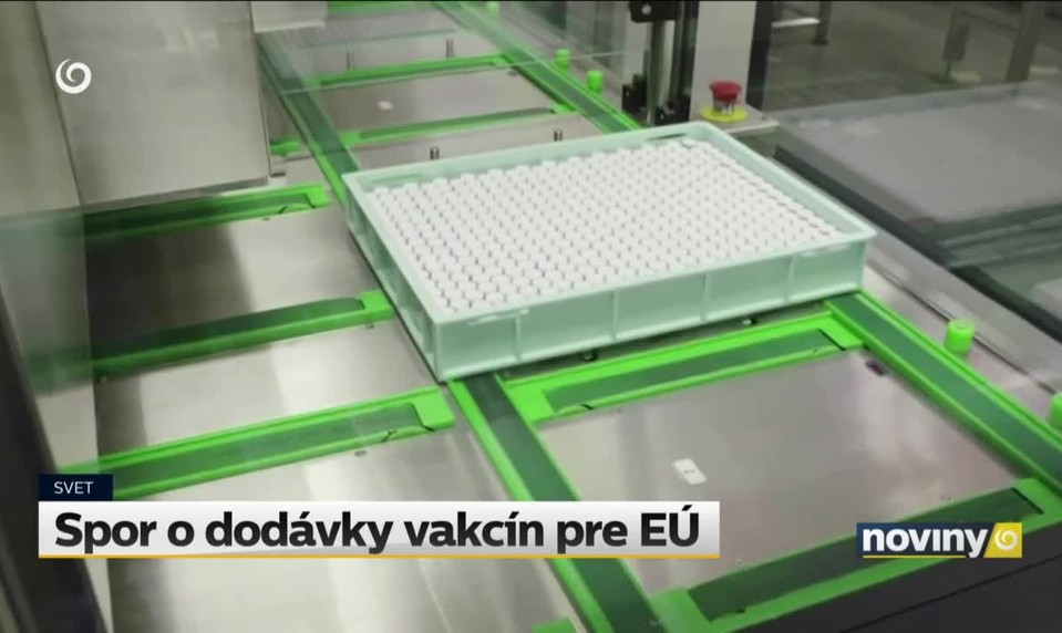 Spor o dodávky vakcín pre EÚ