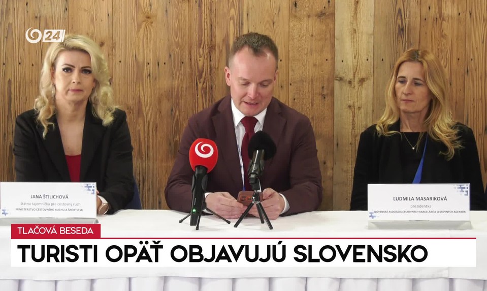 Tlačovú konferencia SACKA: Turisti opäť objavujú Slovensko