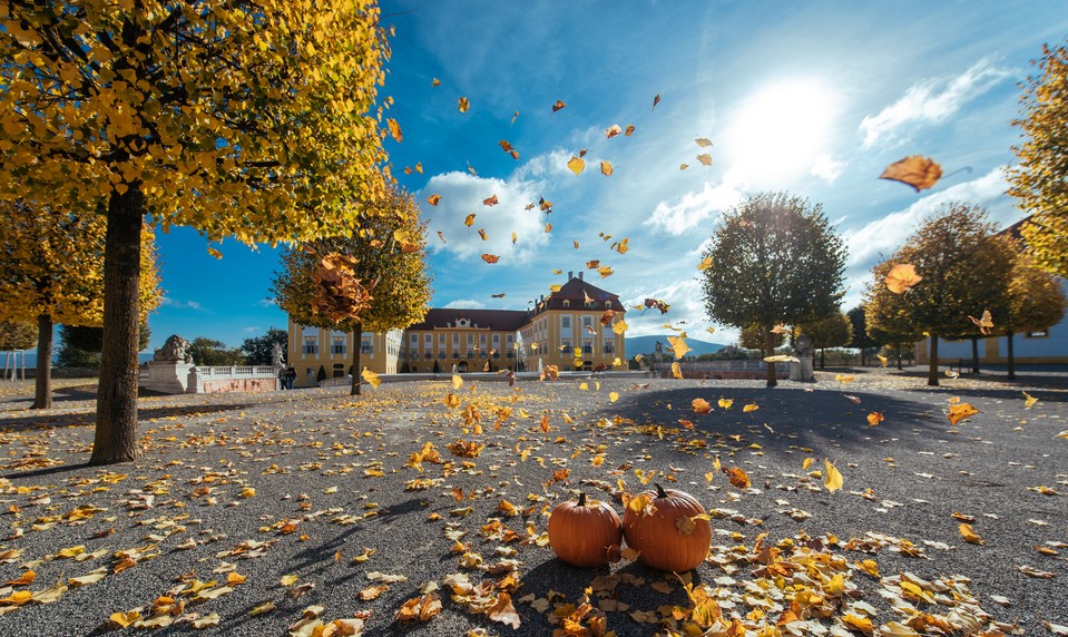 Keď jeseň rozžiari zámok Schloss Hof