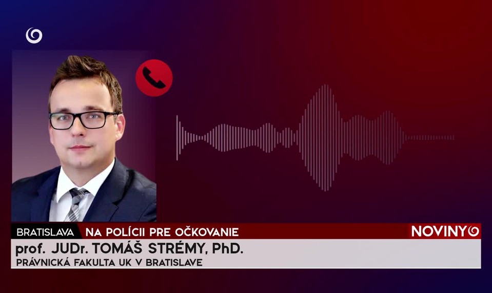 NA POLÍCII PRE OČKOVANIE