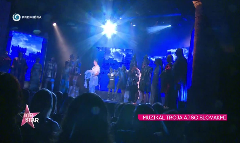 Muzikál Trója aj so Slovákmi
