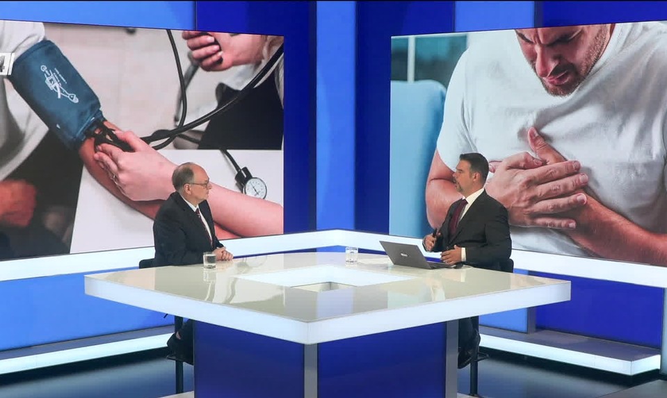 Štúdio 24: Slovensko zaostáva v zdraví srdca. Riziká treba riešiť už v mladosti, upozorňuje Luknár