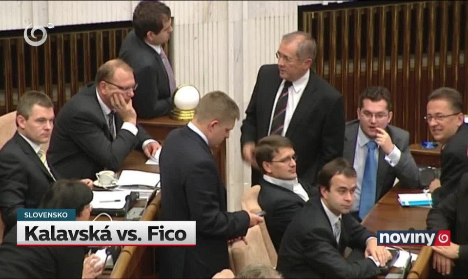 Kalavská vs. Fico
