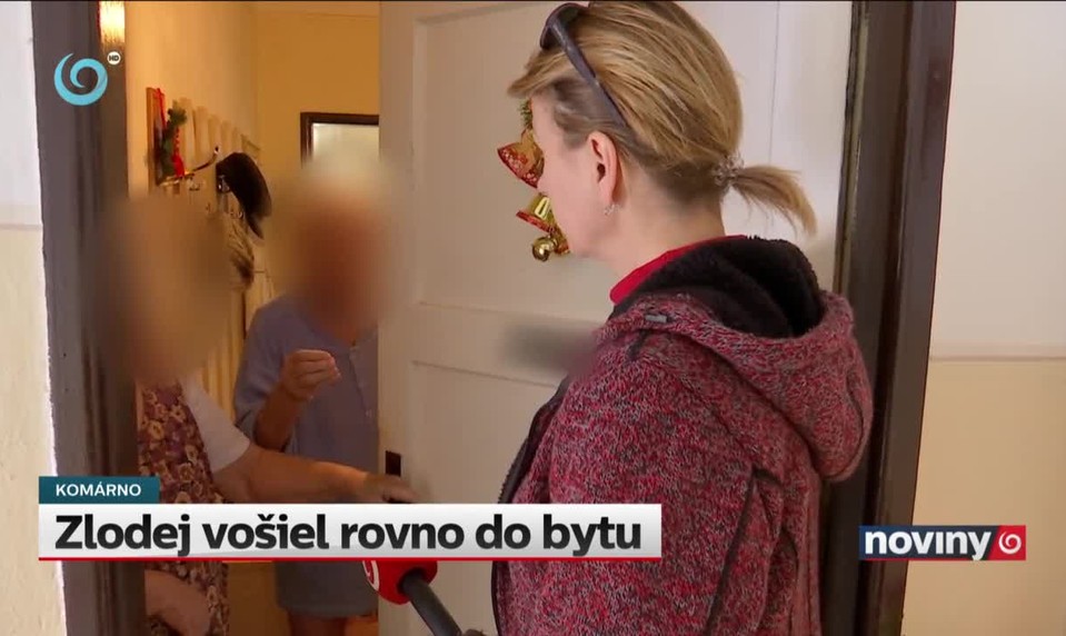 Zlodej vošiel rovno do bytu