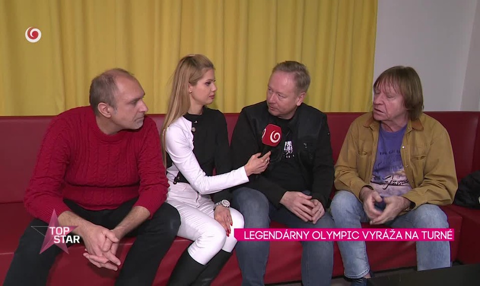 LEGENDÁRNY OLYMPIC VYRÁŽA NA TURNÉ