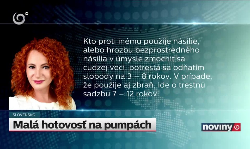Malá hotovosť na pumpách