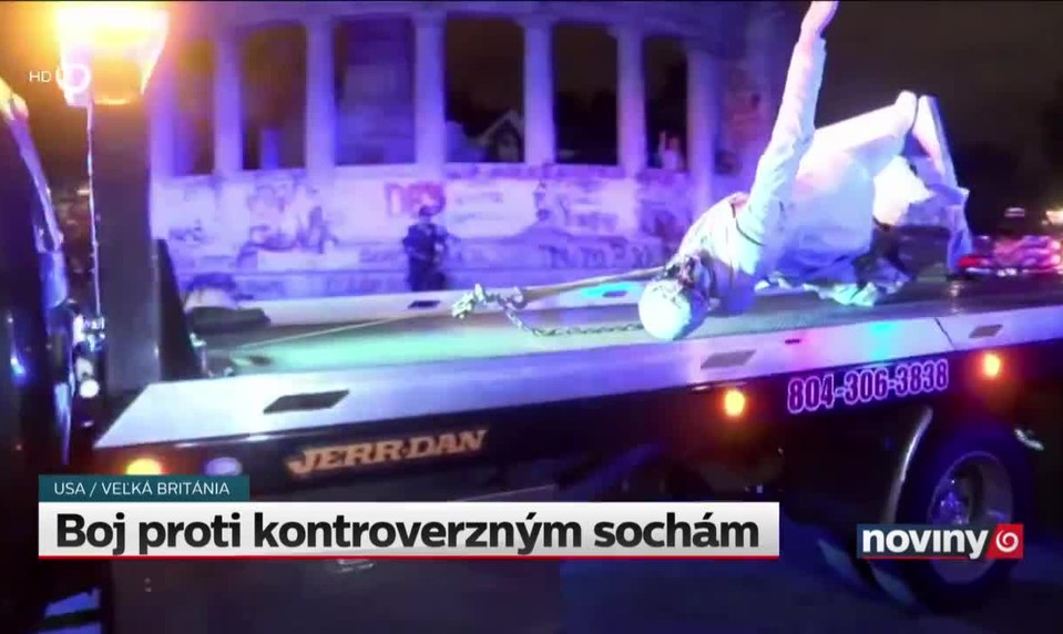 Boj proti kontroverzným sochám