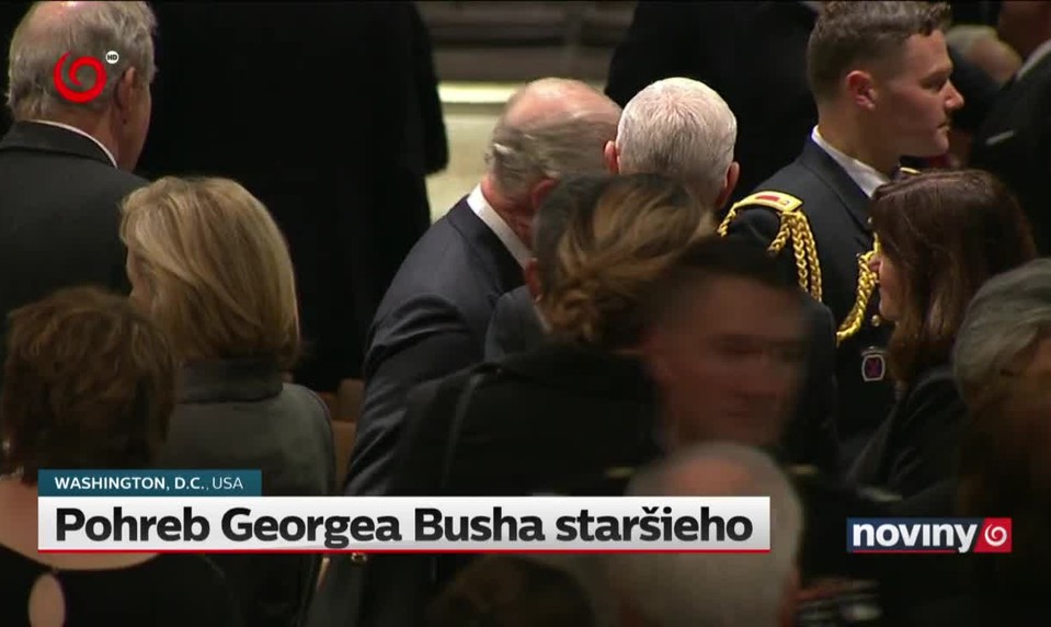 Pohreb Georgea Busha staršieho