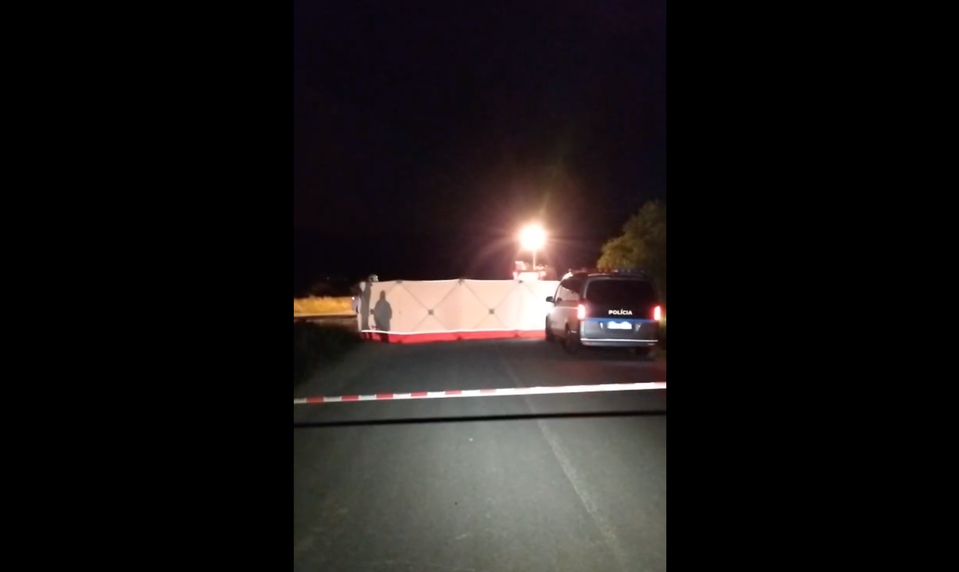 Osobné auto narazilo do betónových panelov. Vodič na mieste podľahol zraneniam