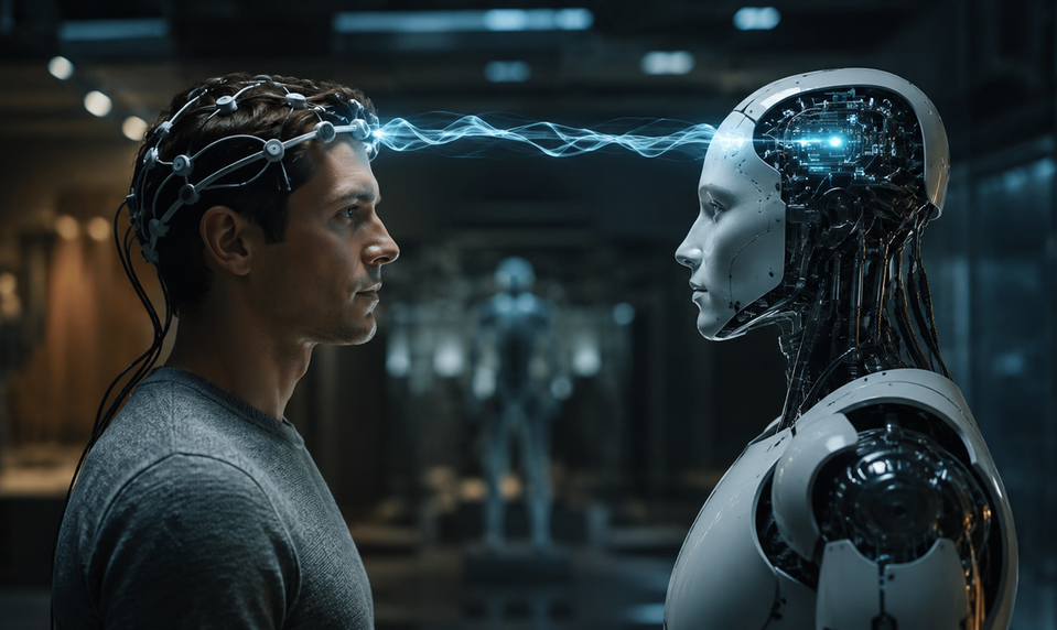 Nová AI mení pravidlá. Robot reaguje na myšlienky