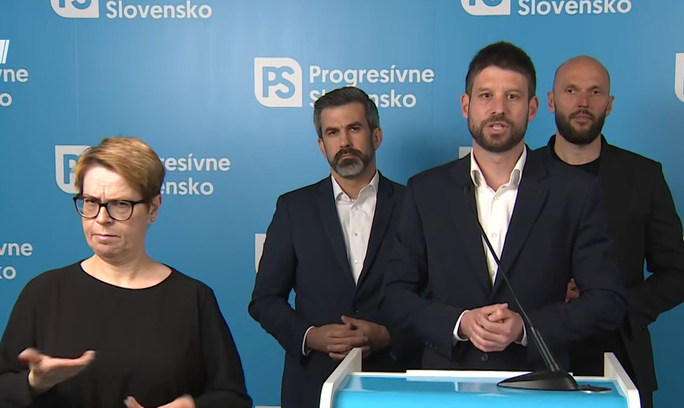 Tlačová beseda Progresívneho Slovenska o aktuálnych témach