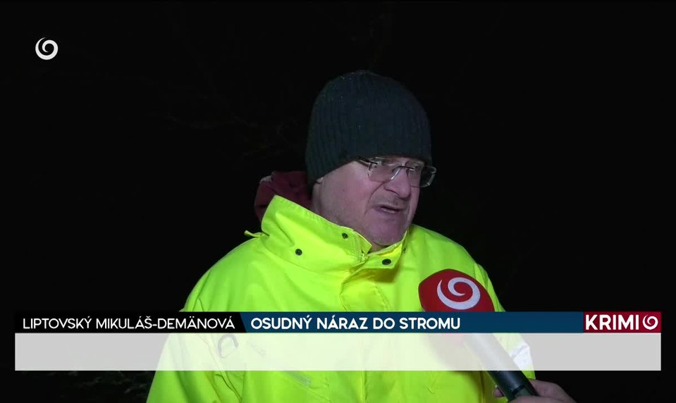 OSUDNÝ NÁRAZ DO STROMU
