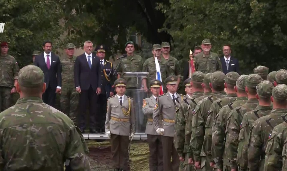 Zloženie slávnostnej vojenskej prísahy na vstup do Ozbrojených síl