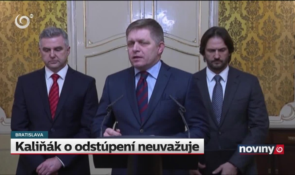 Kaliňák o odstúpení neuvažuje