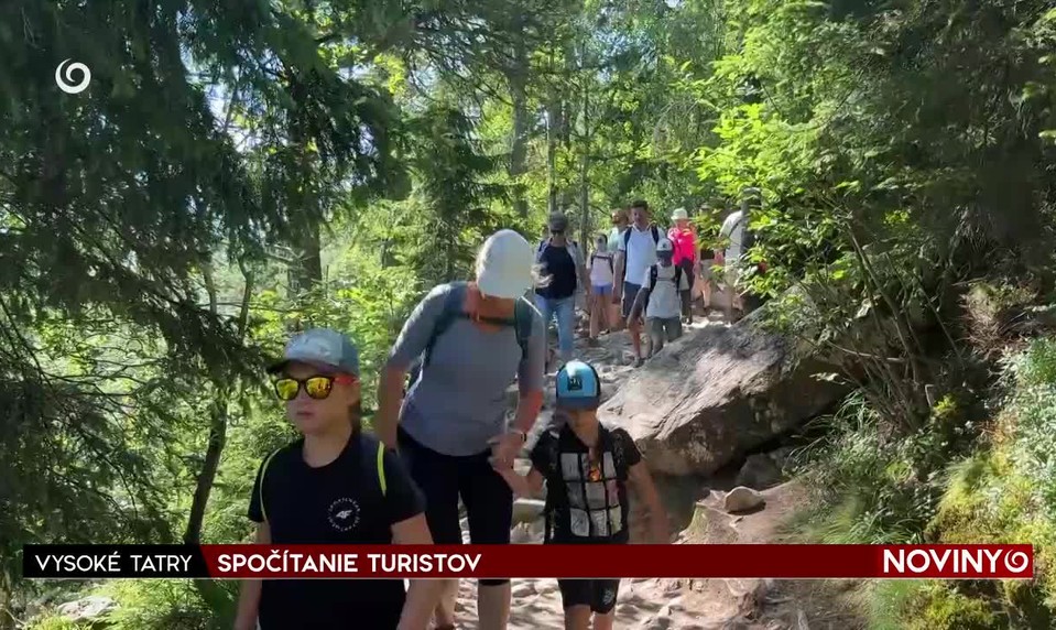 SPOČÍTANIE TURISTOV
