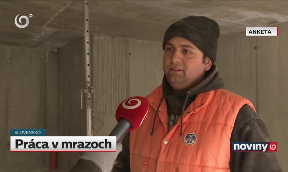 Práca v mrazoch
