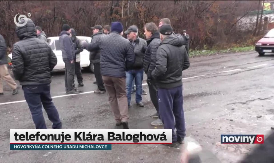 Ukrajinci blokujú hranice