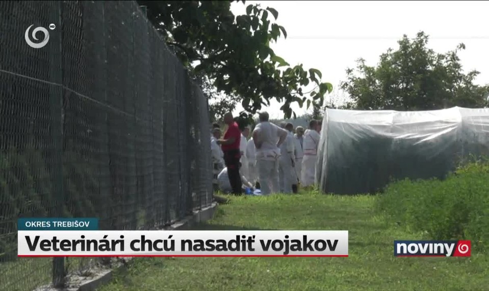 Veterinári chcú nasadiť vojakov