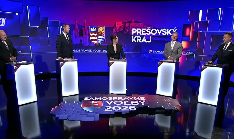 Samosprávne voľby 2026: Predvolebná diskusia kandidátov na župana Prešovského kraja