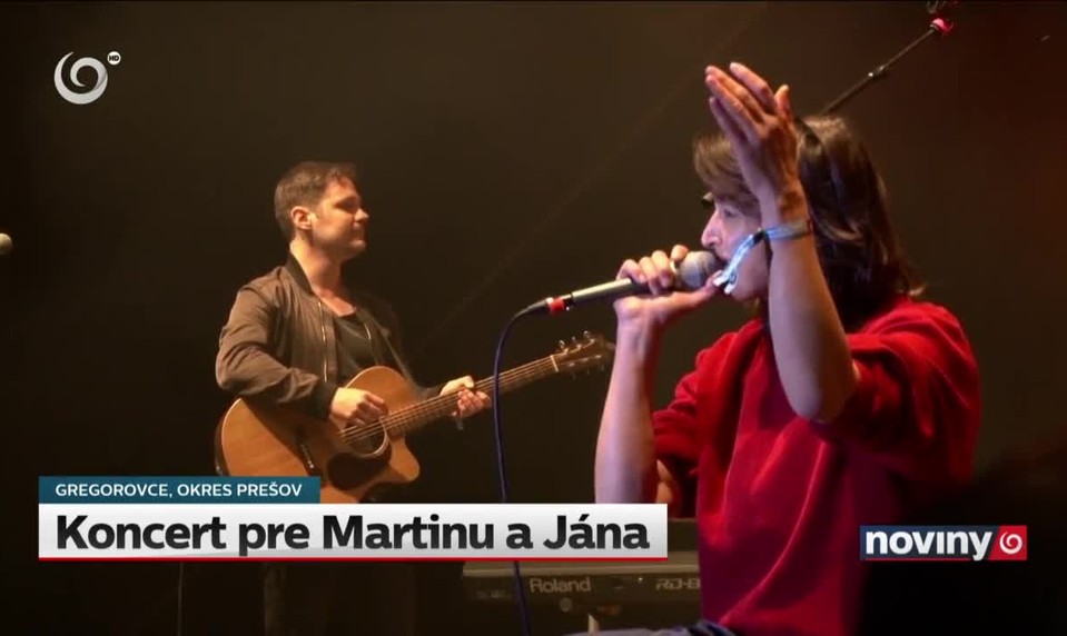 Koncert pre Martinu a Jána