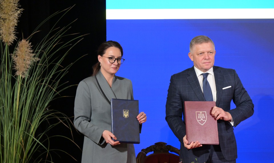 Ukrajinská a slovenská vláda podpísali viacero medzivládnych dohôd