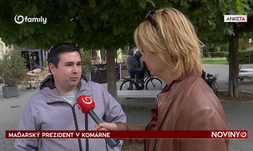 MAĎARSKÝ PREZIDENT V KOMÁRNE