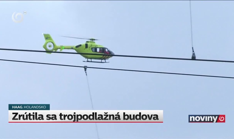 Zrútila sa trojpodlažná budova